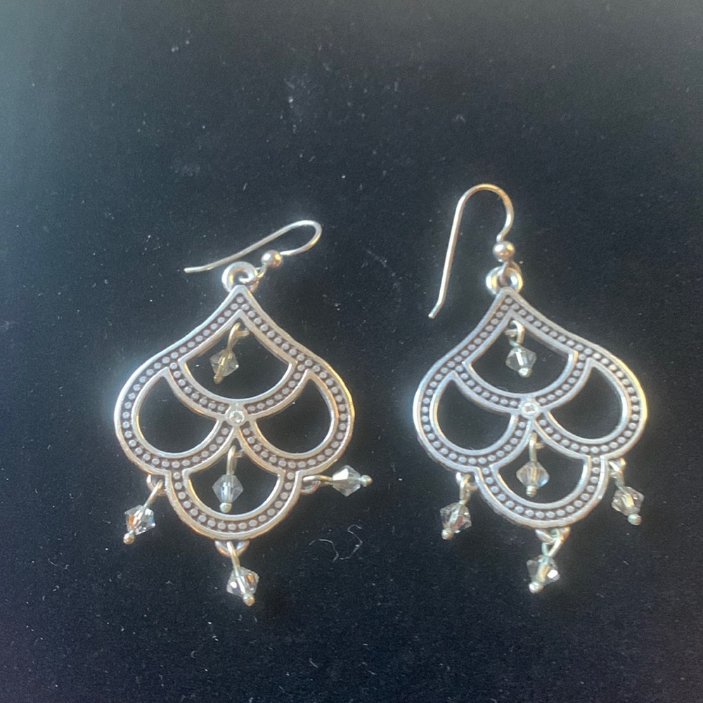 Silver Chandelier Earrings